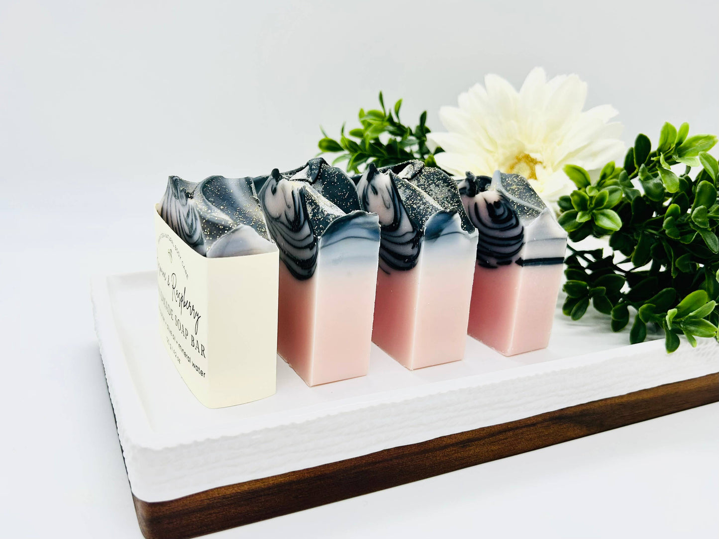 Jasmine Raspberry Handmade Soap Bar Vegan