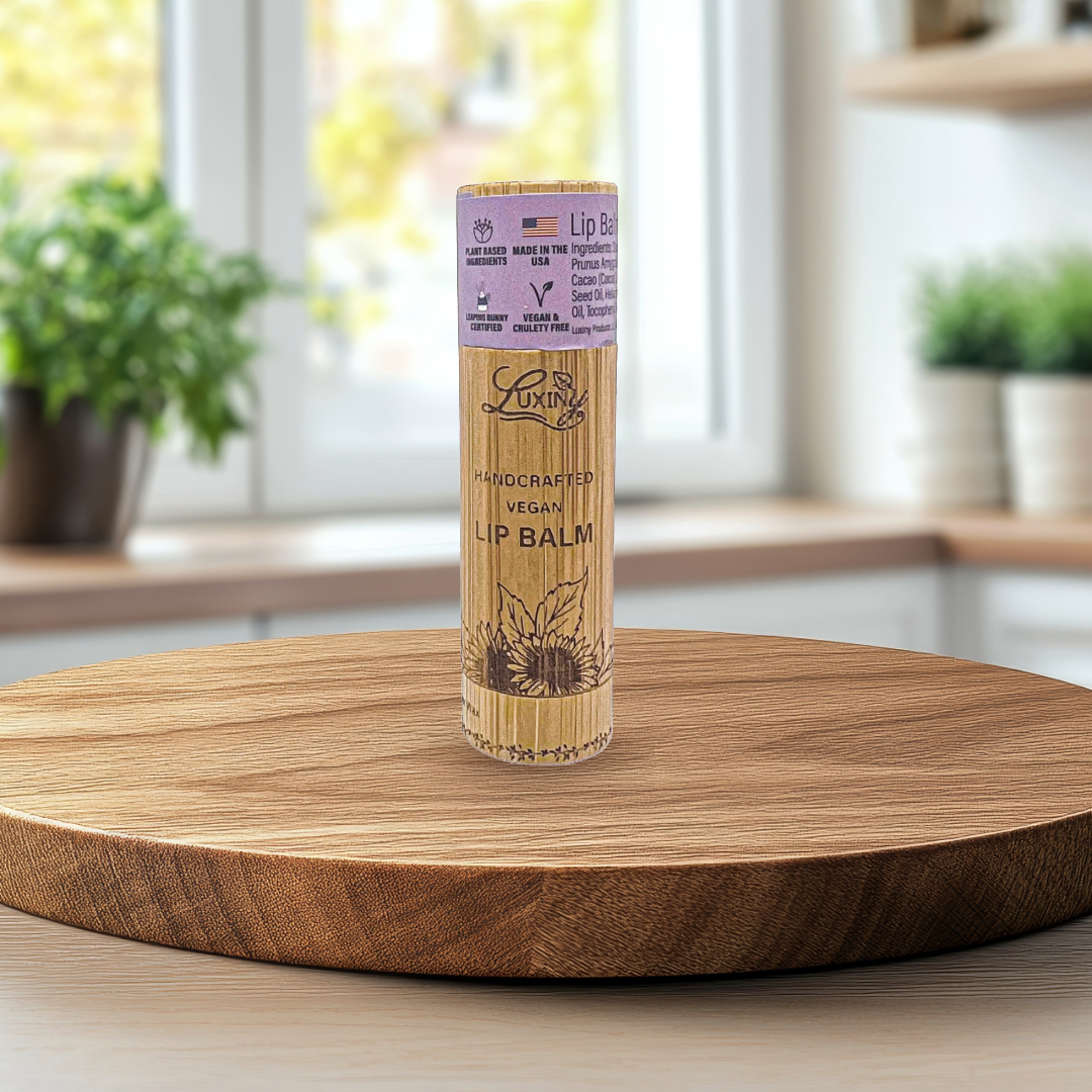 Black Raspberry Vanilla Vegan Lip Balm – Bamboo Tube