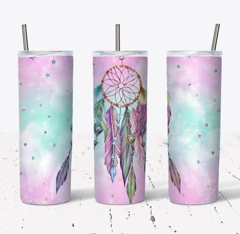 Skinny Tumbler Dream Catcher