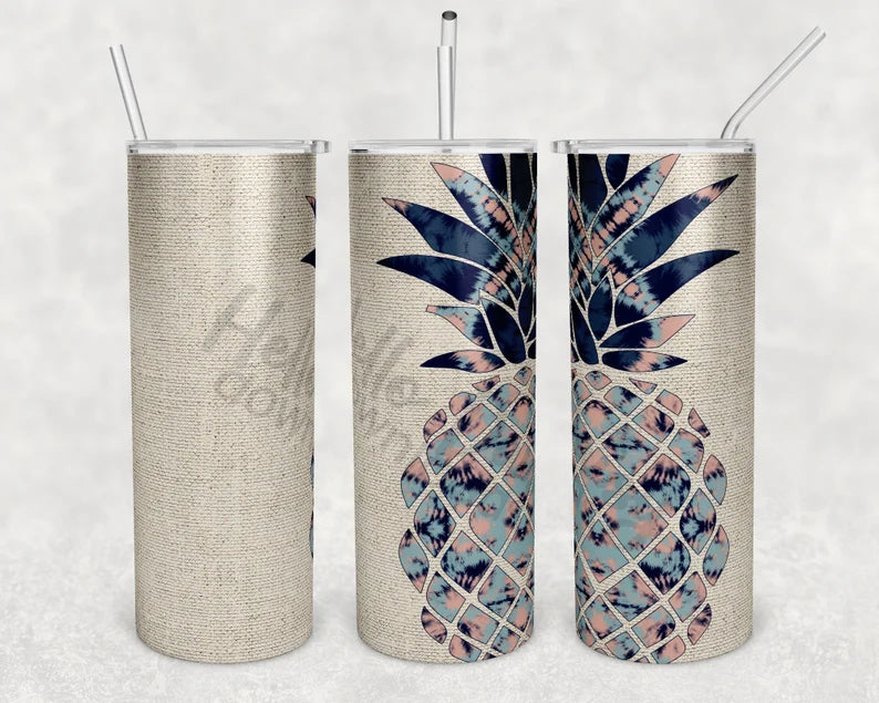 Skinny Tumbler Pineapple